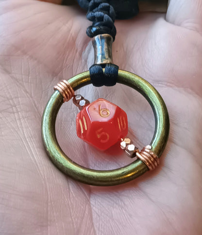 NEW! Dice Spinner Pendant