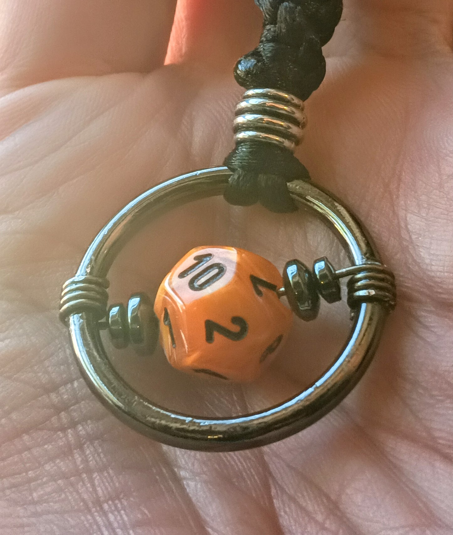 NEW! Dice Spinner Pendant