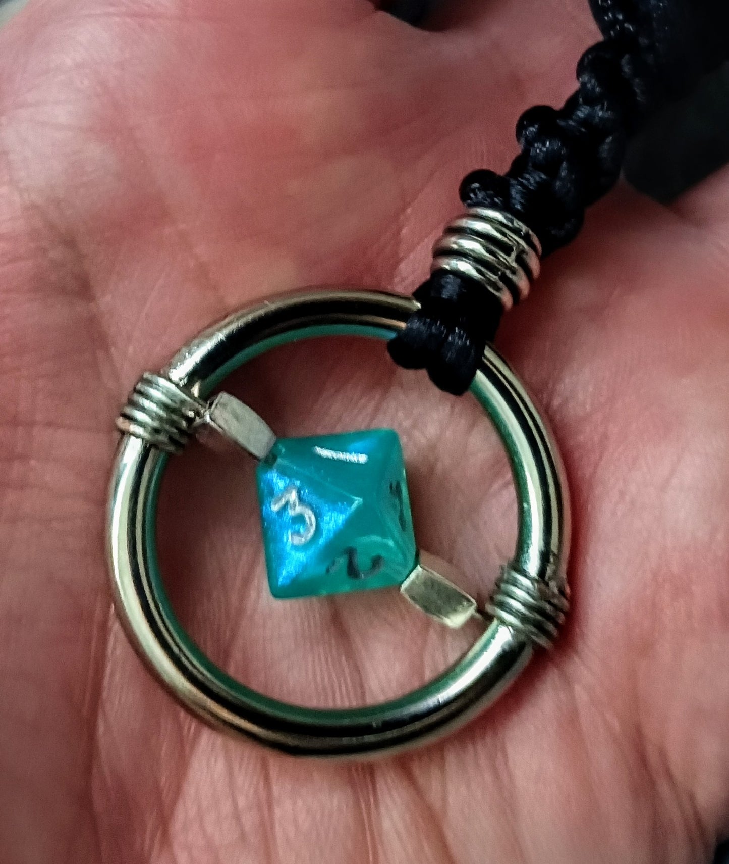 NEW! Dice Spinner Pendant