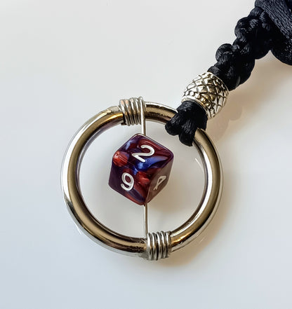 NEW! Dice Spinner Pendant