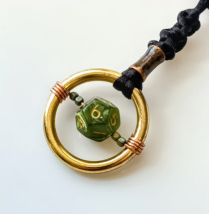 NEW! Dice Spinner Pendant