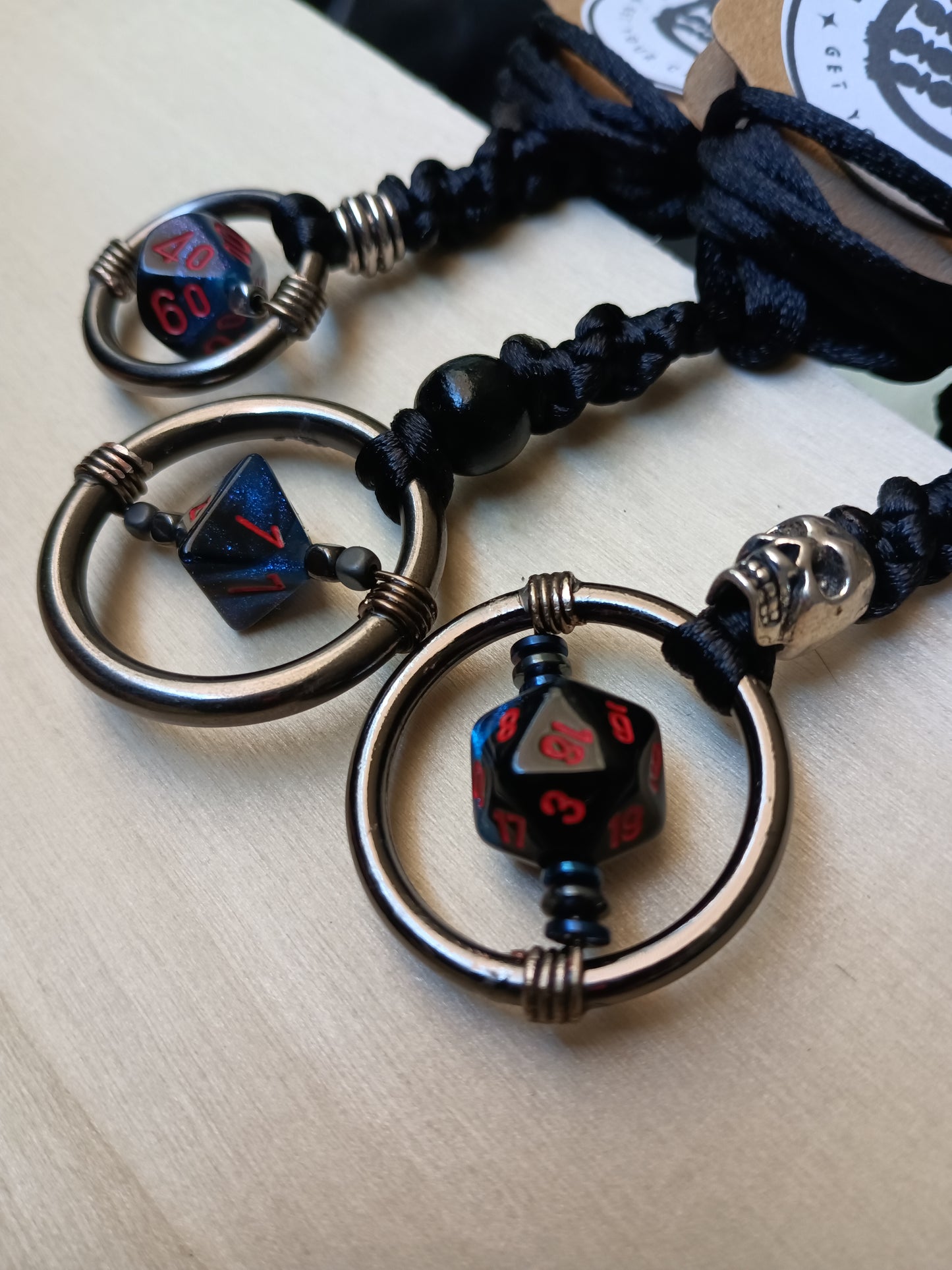 NEW! Dice Spinner Pendant