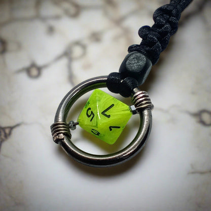 NEW! Dice MINI Spinner Pendant