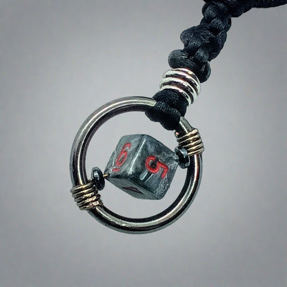 NEW! Dice MINI Spinner Pendant