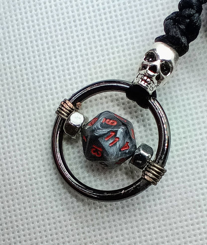 NEW! Dice Spinner Pendant